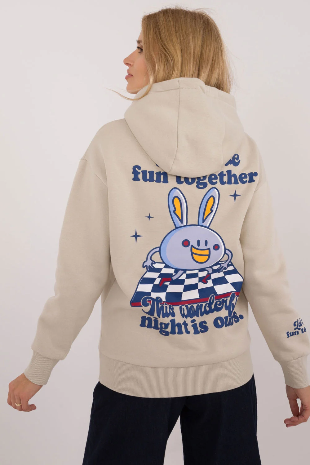 Sweatshirt beige – Image 3