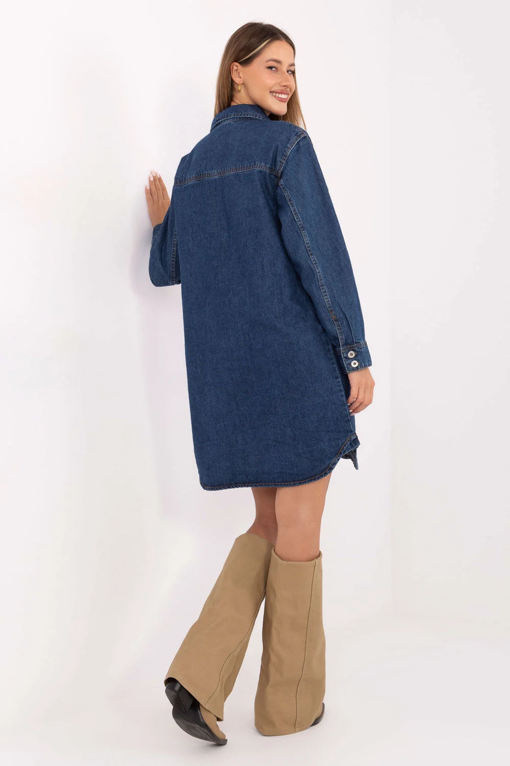 Robe de jour bleue – Image 3