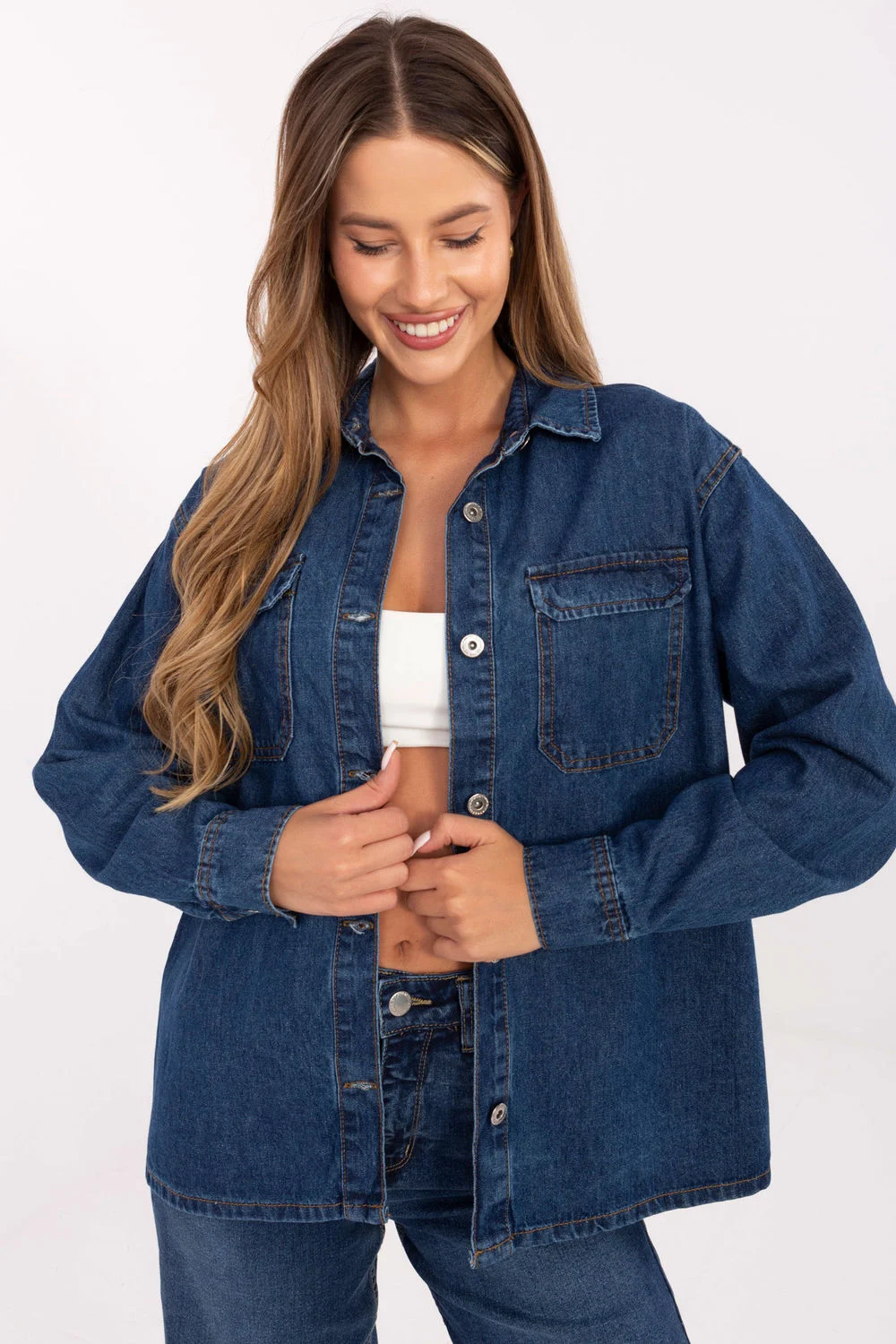 Veste bleue