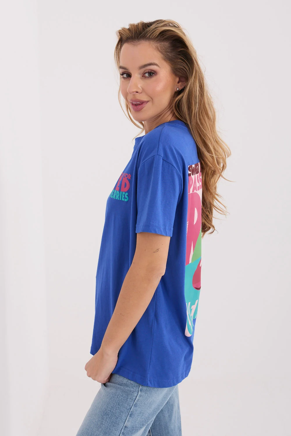 T-shirt bleu – Image 2