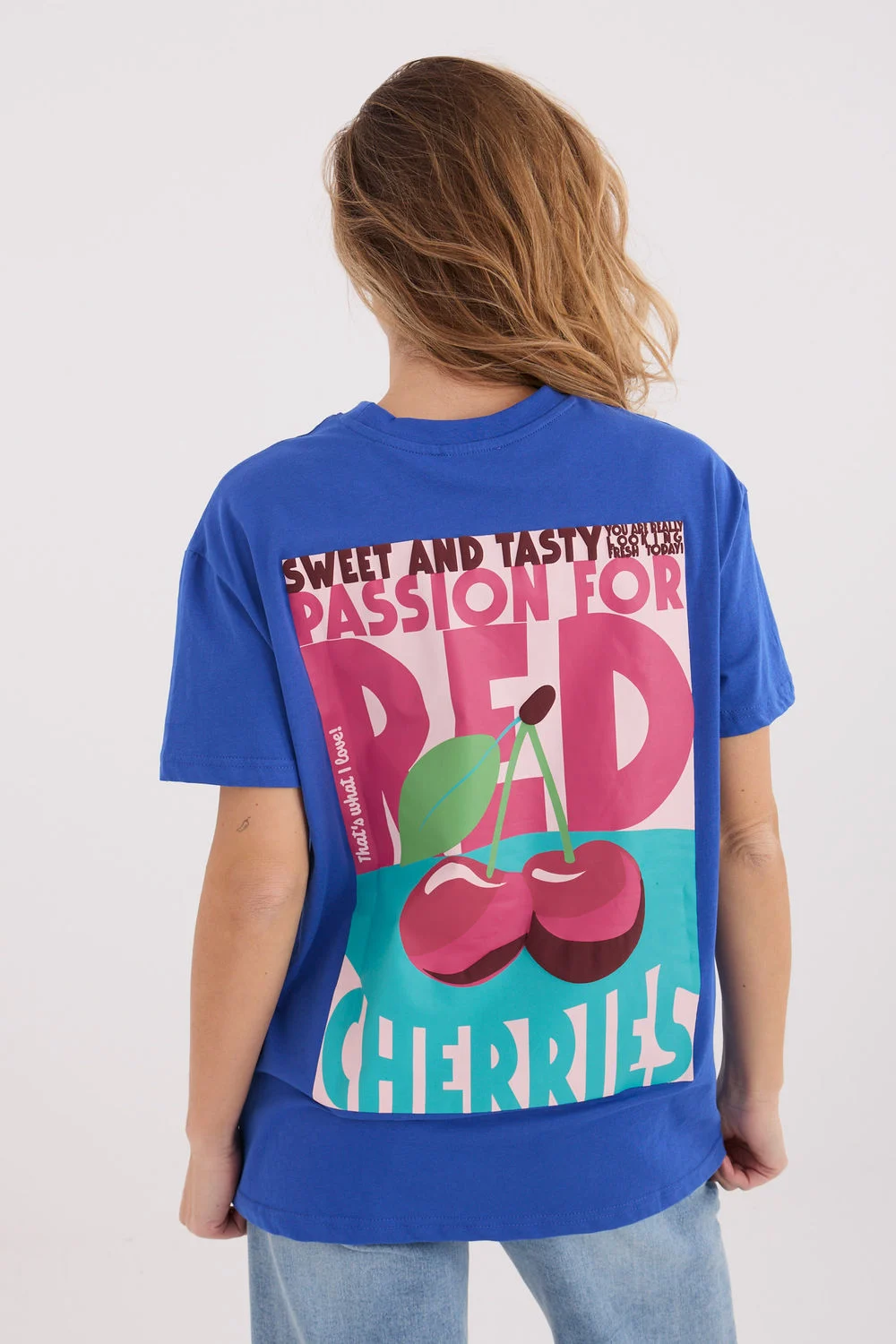 T-shirt bleu – Image 3