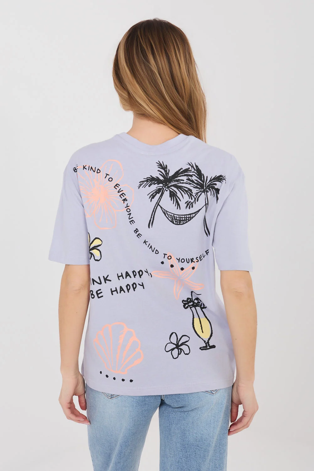 Sublevel T-shirt violet sans manches