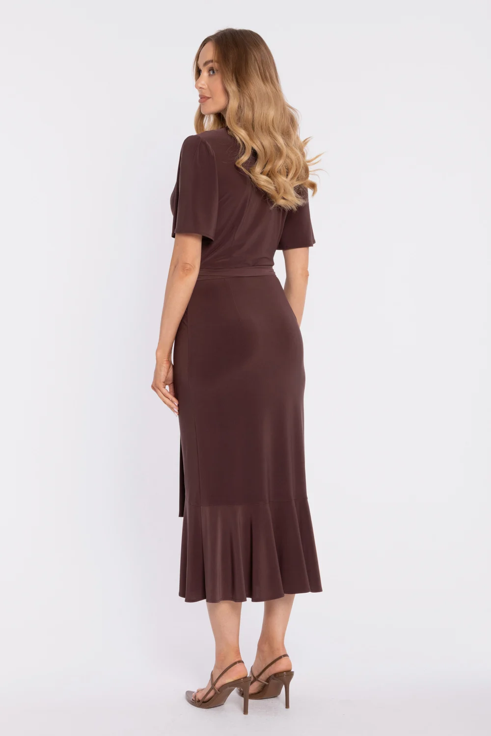Robe de jour brune – Image 3