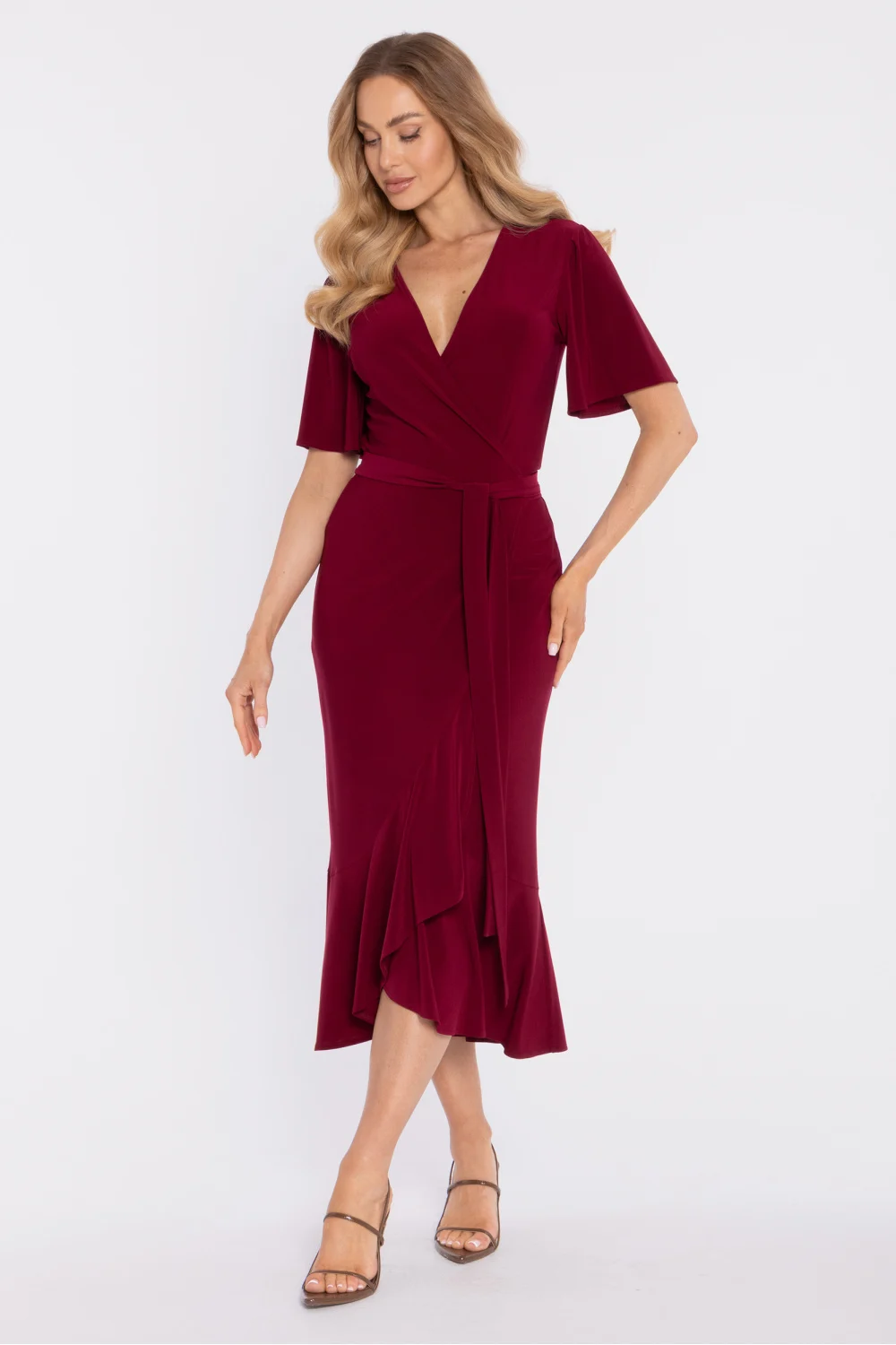 Robe de jour rouge