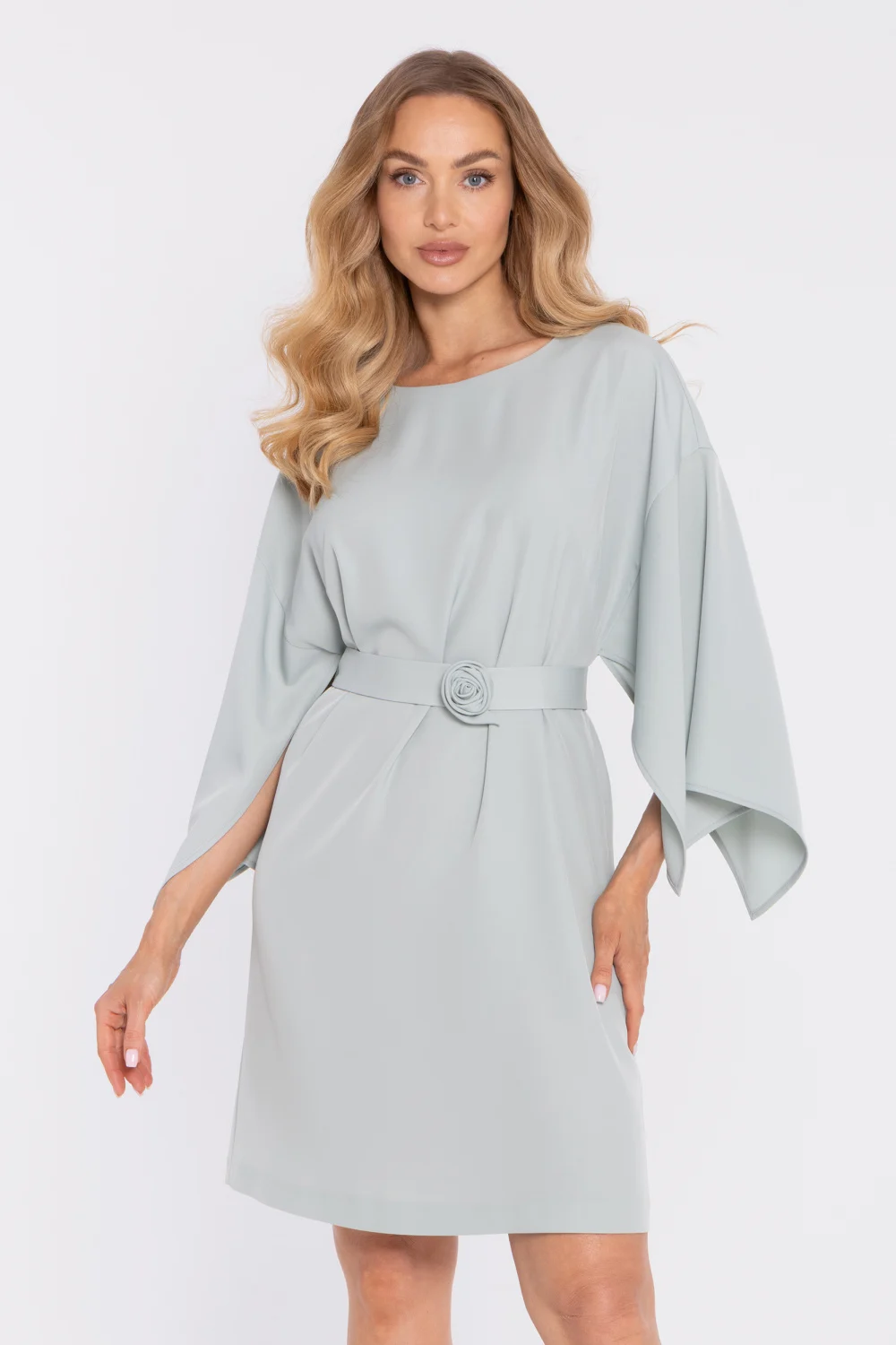 Robe de cocktail verte