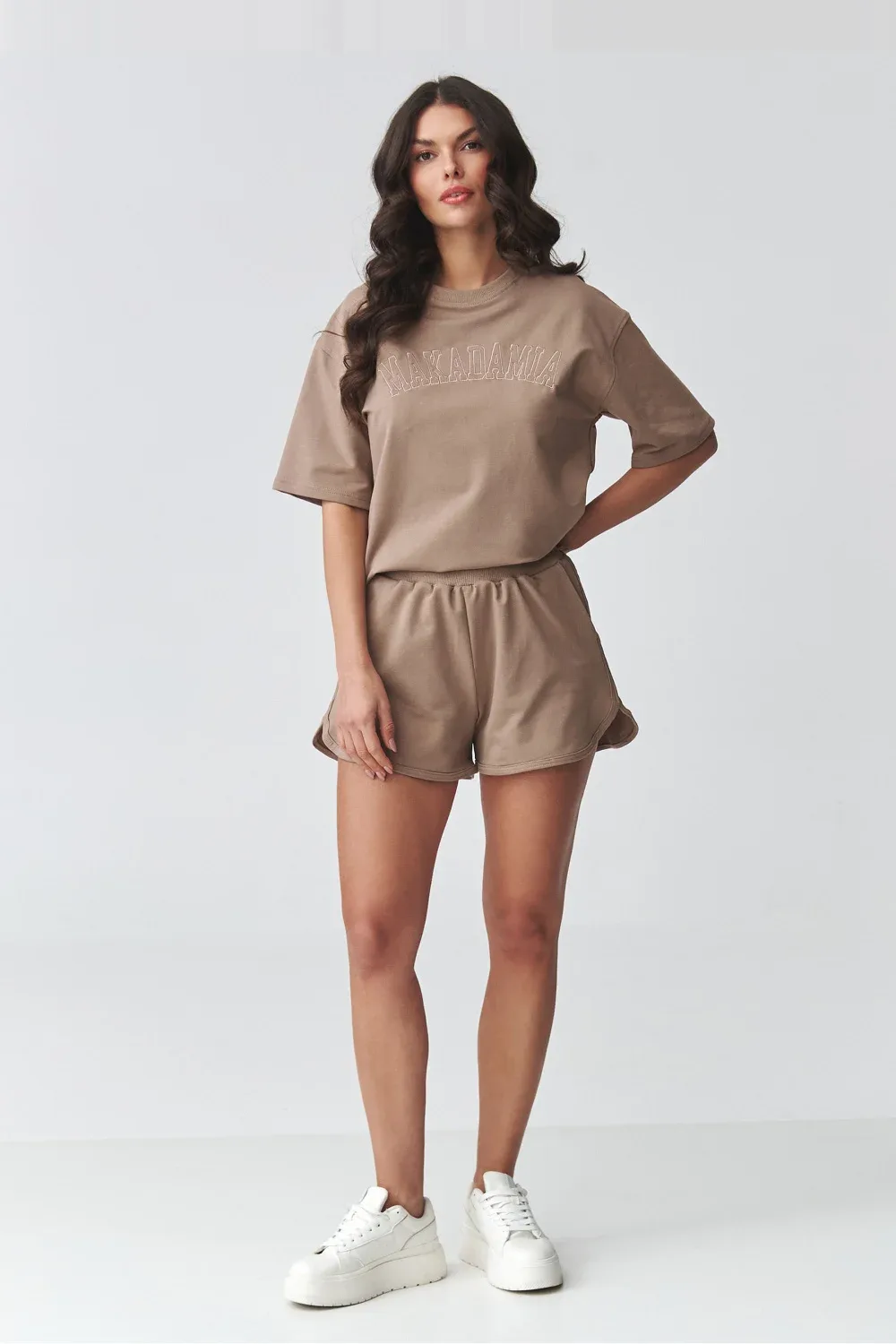 Ensemble sweat brun – Image 2