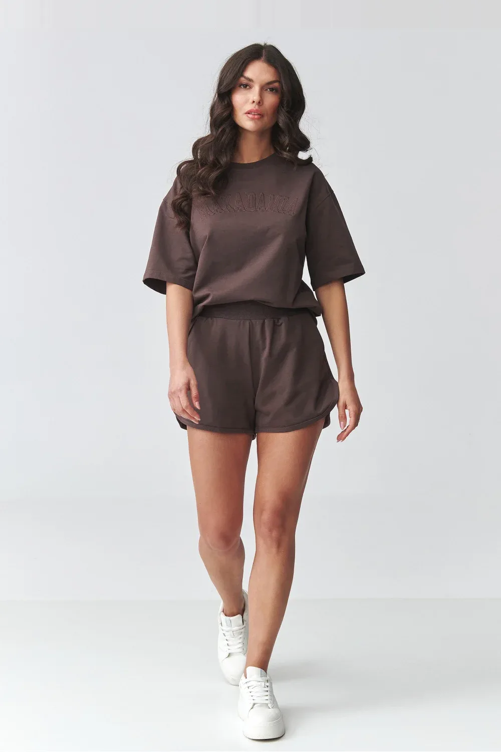 Ensemble sweat brun – Image 2