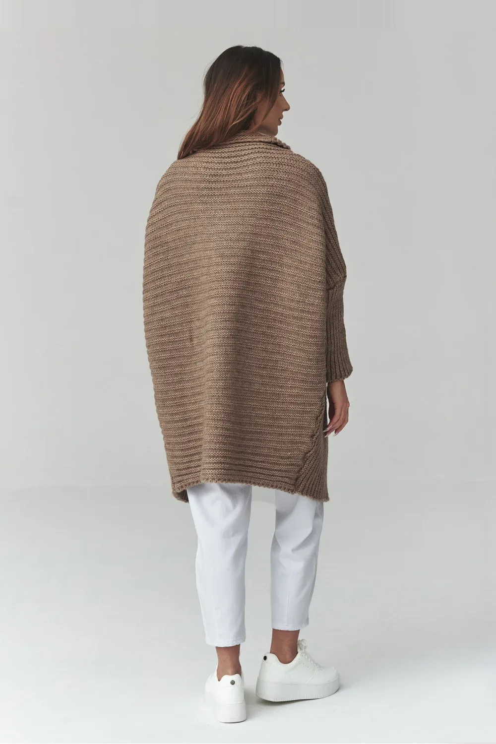 Cardigan oversize beige – Image 3