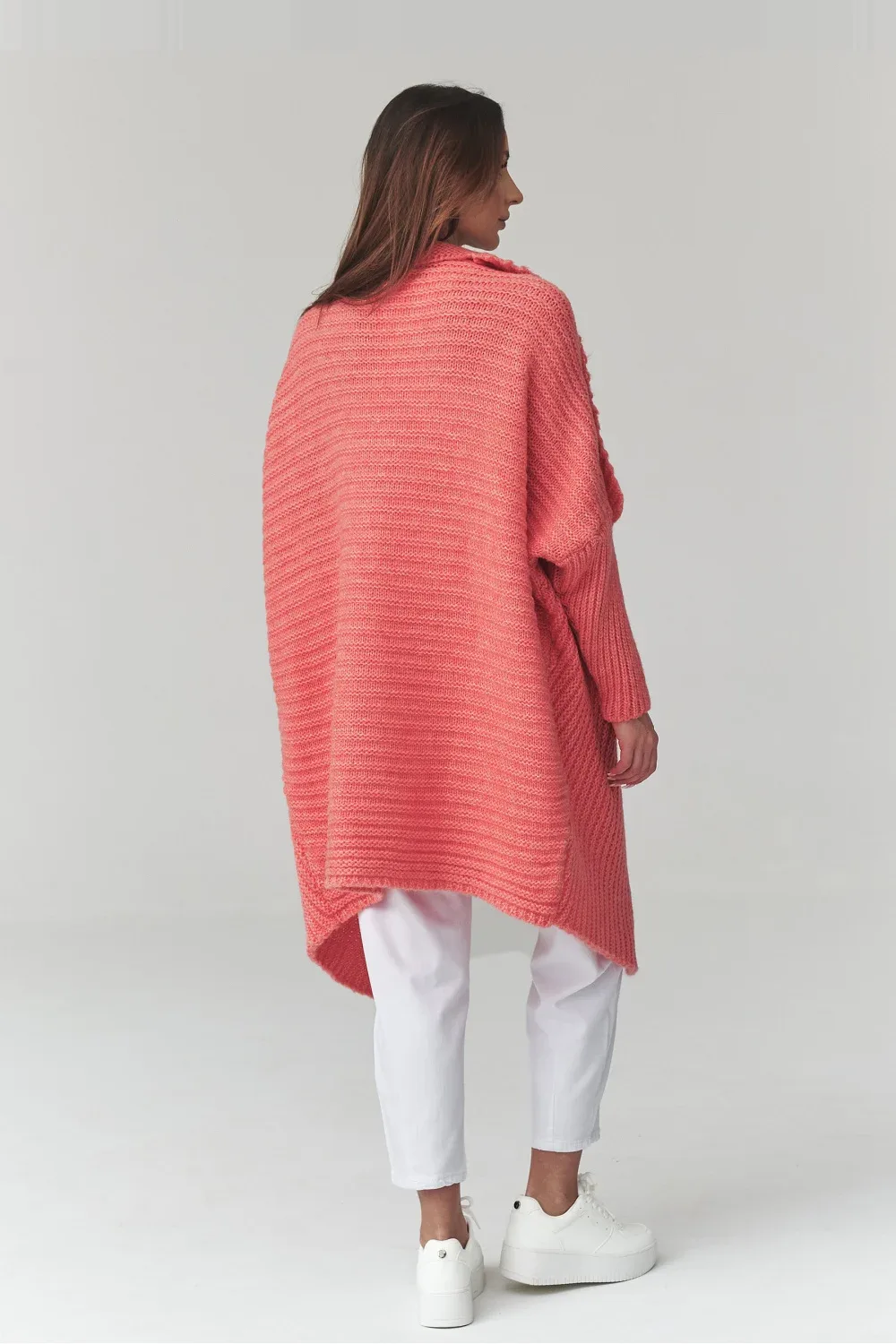 Cardigan oversize rose – Image 3