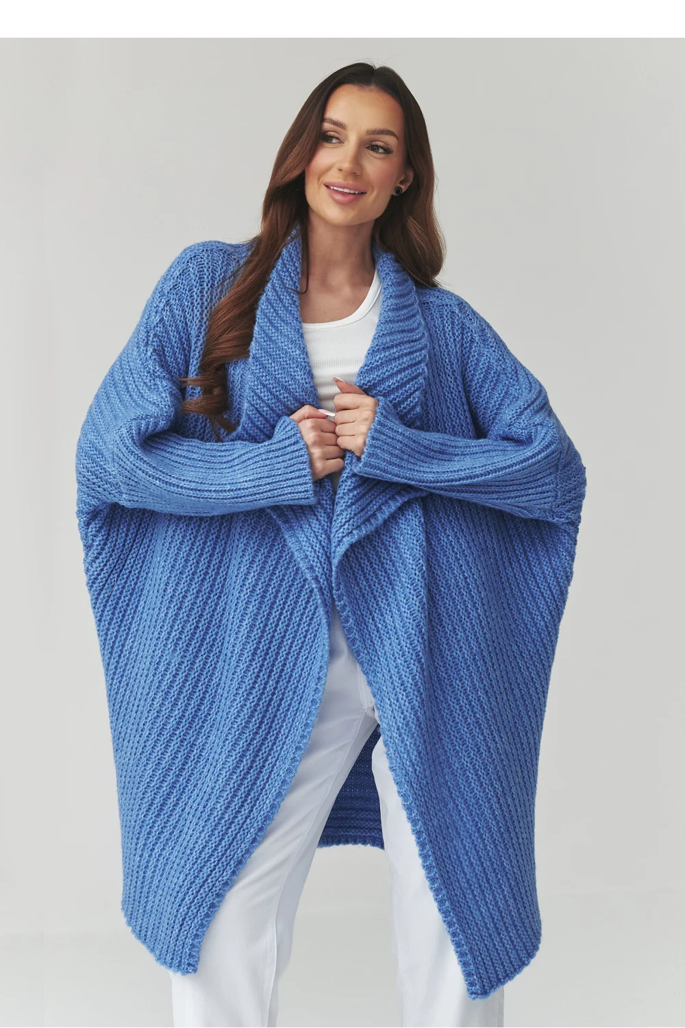 Cardigan bleu