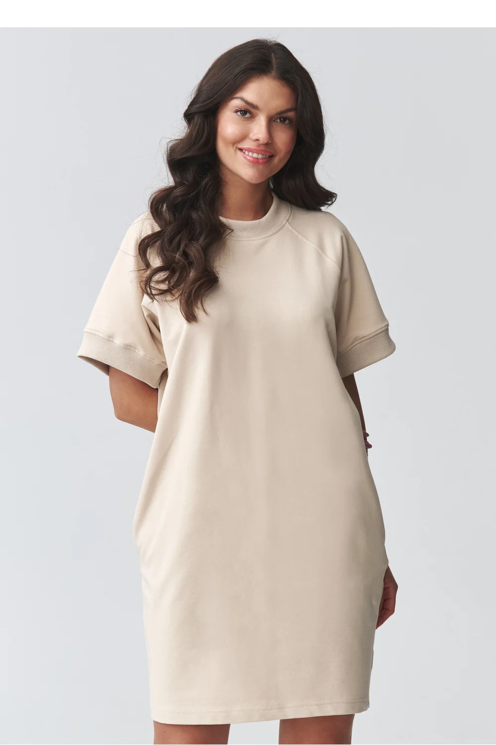 Robe de jour beige