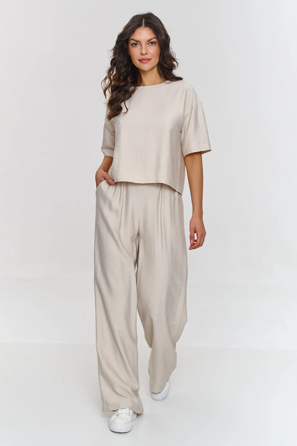 Ensemble beige