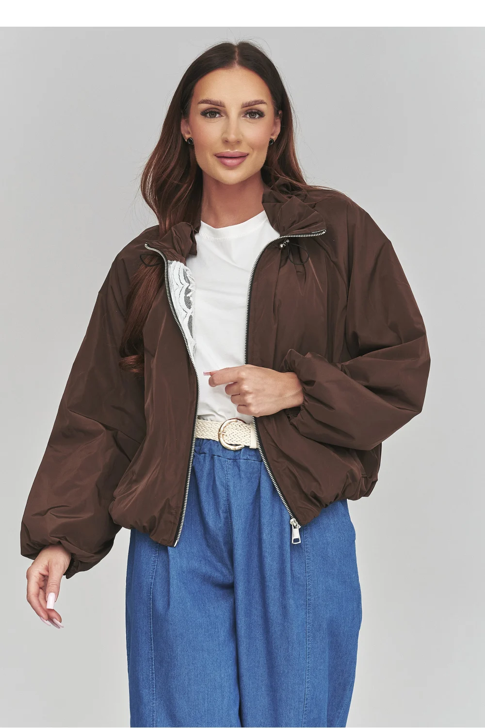 Veste brune