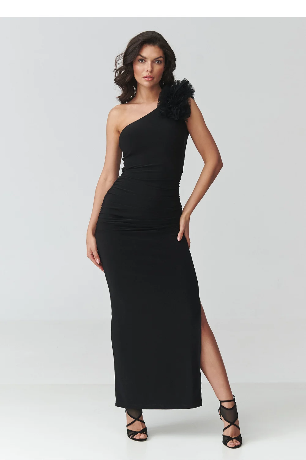 Robe longue noire