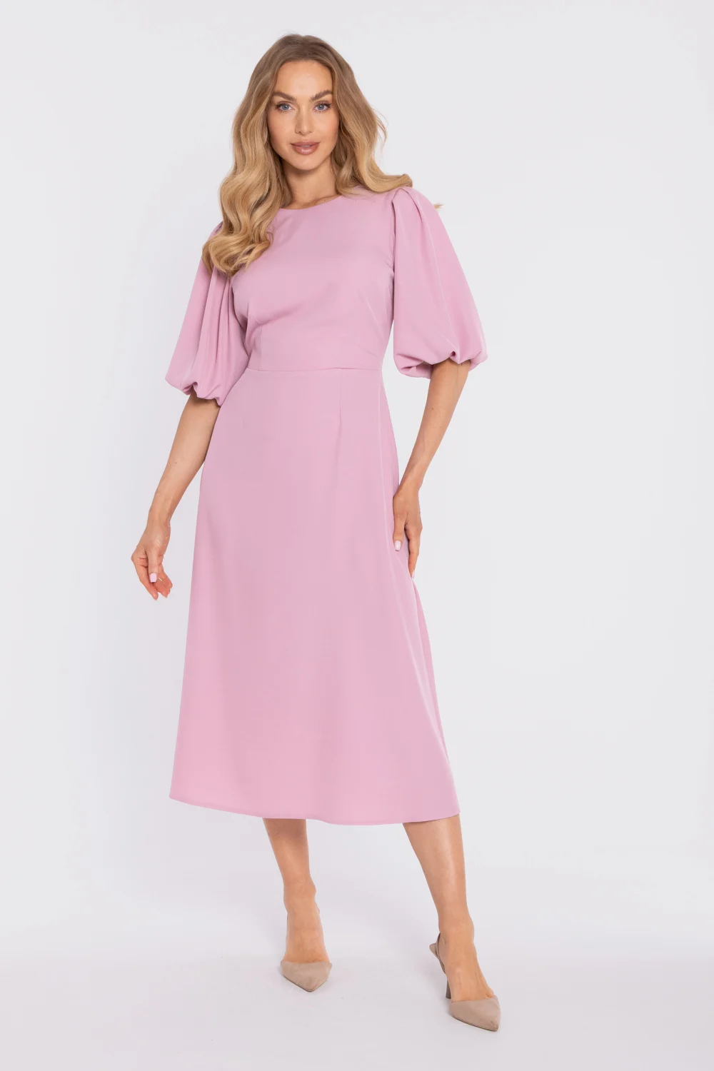 Robe de cocktail rose