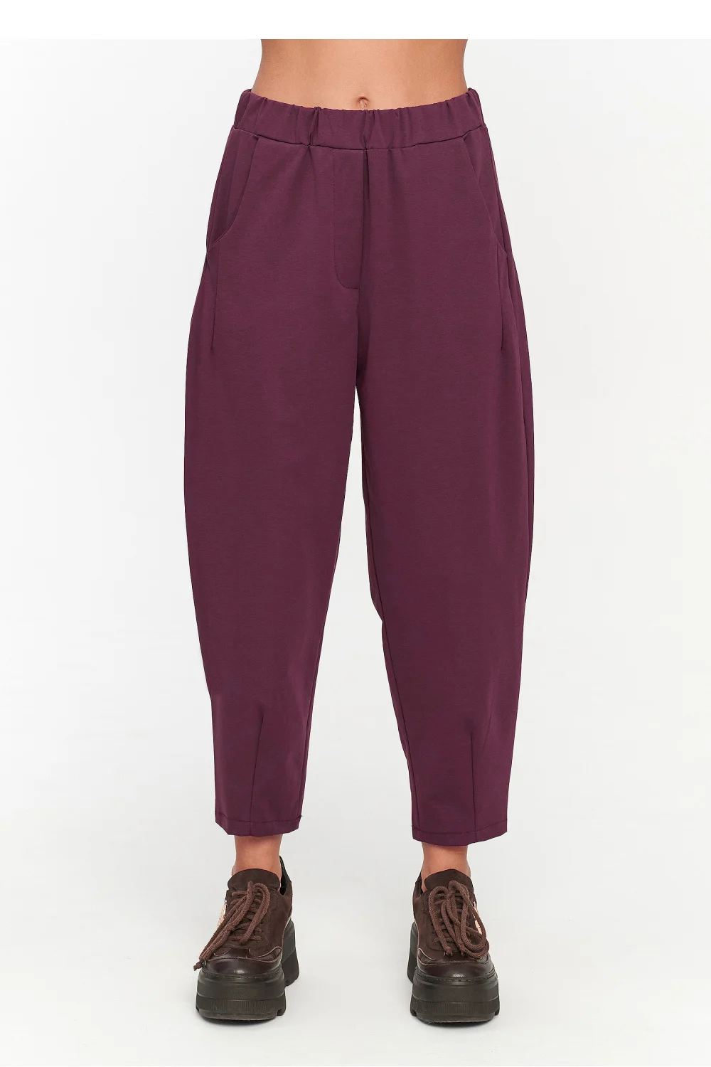 Pantalon femme rouge