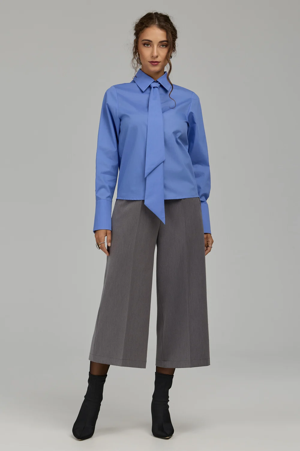 Pantalon femme gris – Image 3