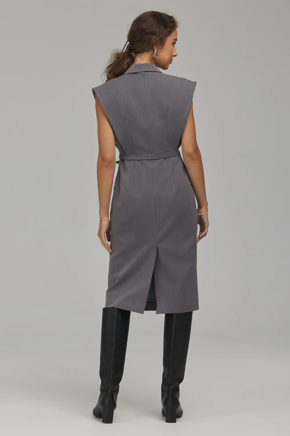 Robe de jour grise – Image 3