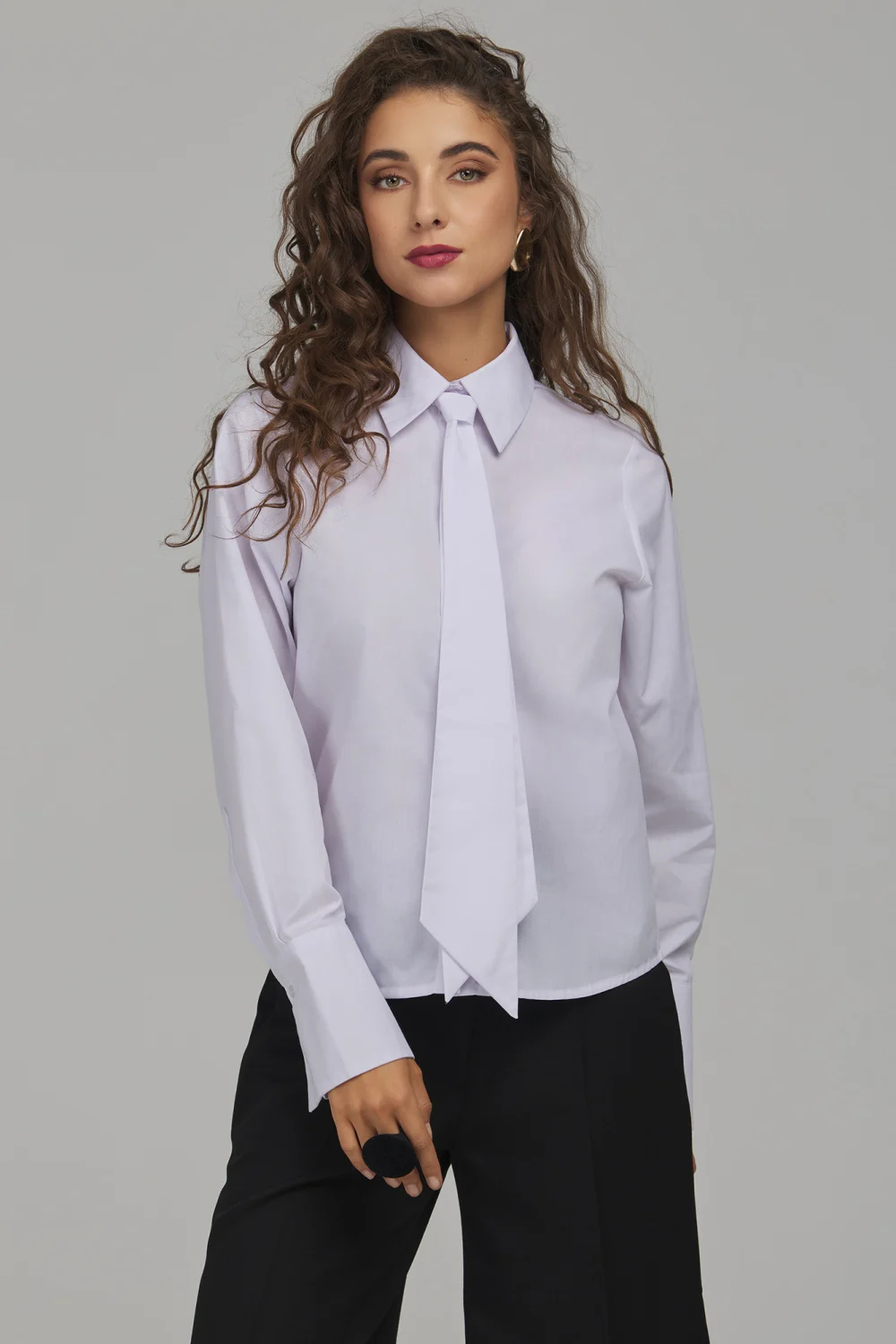 Chemise manche longue blanche