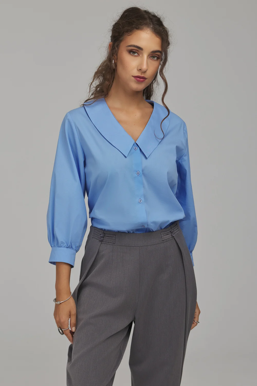 Chemise bleue