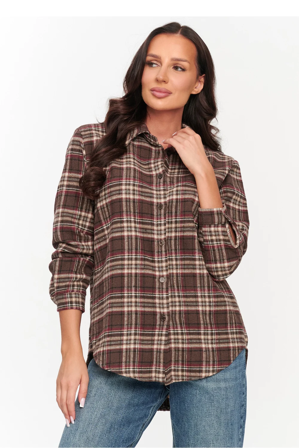Chemise manche longue multicouleur
