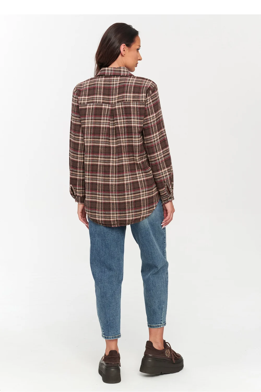 Chemise manche longue multicouleur – Image 3