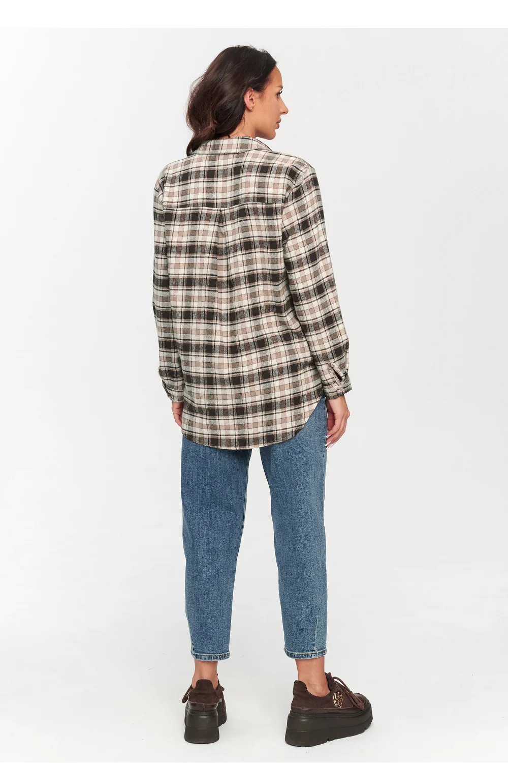 Chemise manche longue multicouleur – Image 3