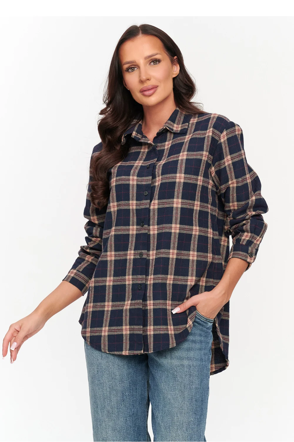 Chemise manche longue multicouleur