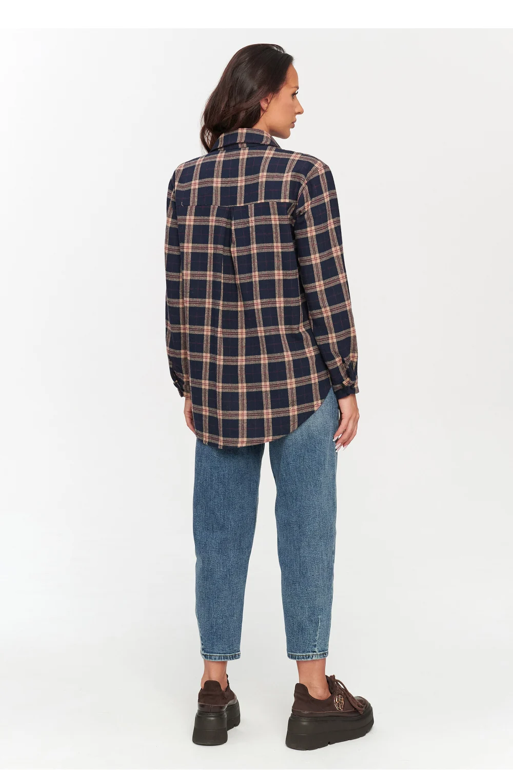 Chemise manche longue multicouleur – Image 3