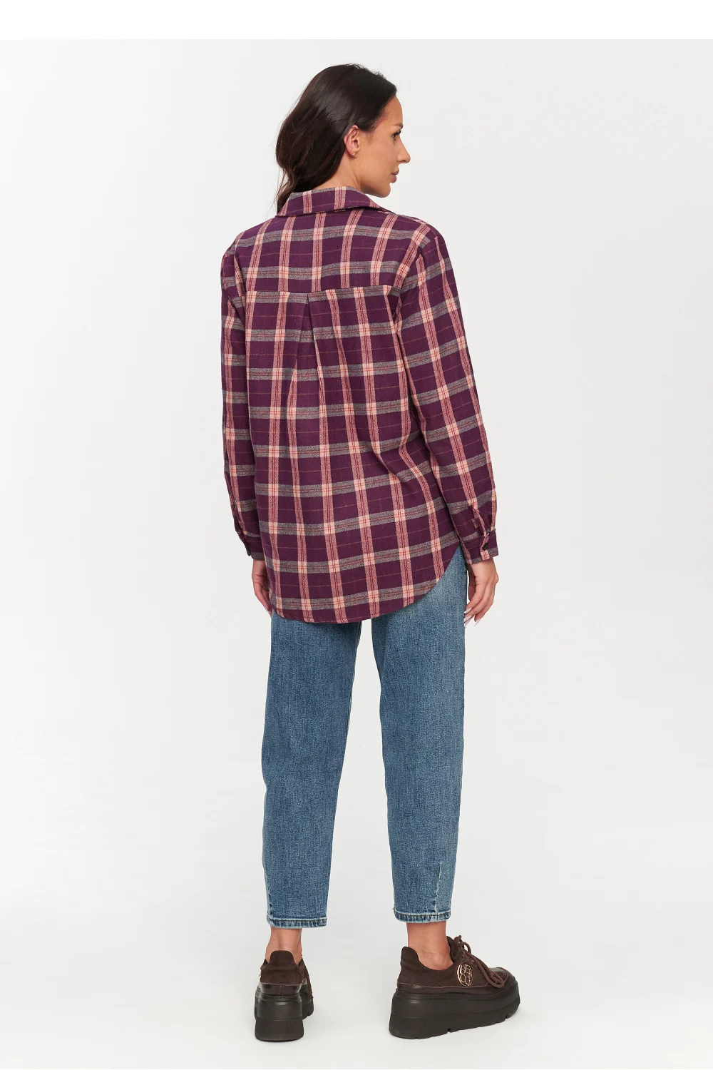 Chemise manche longue multicouleur – Image 3