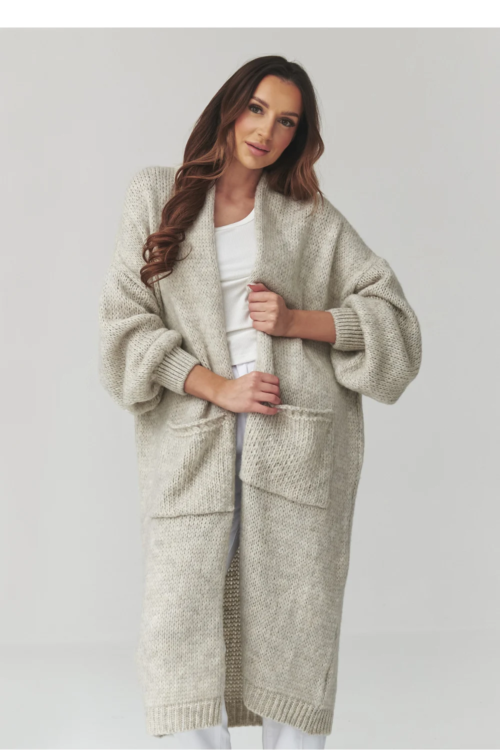 Cardigan gris