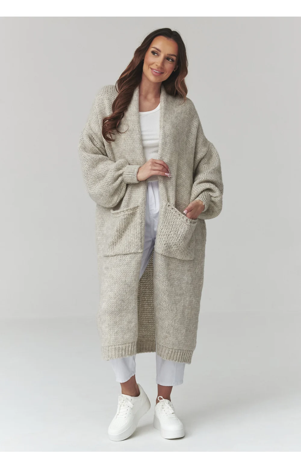 Cardigan gris – Image 2
