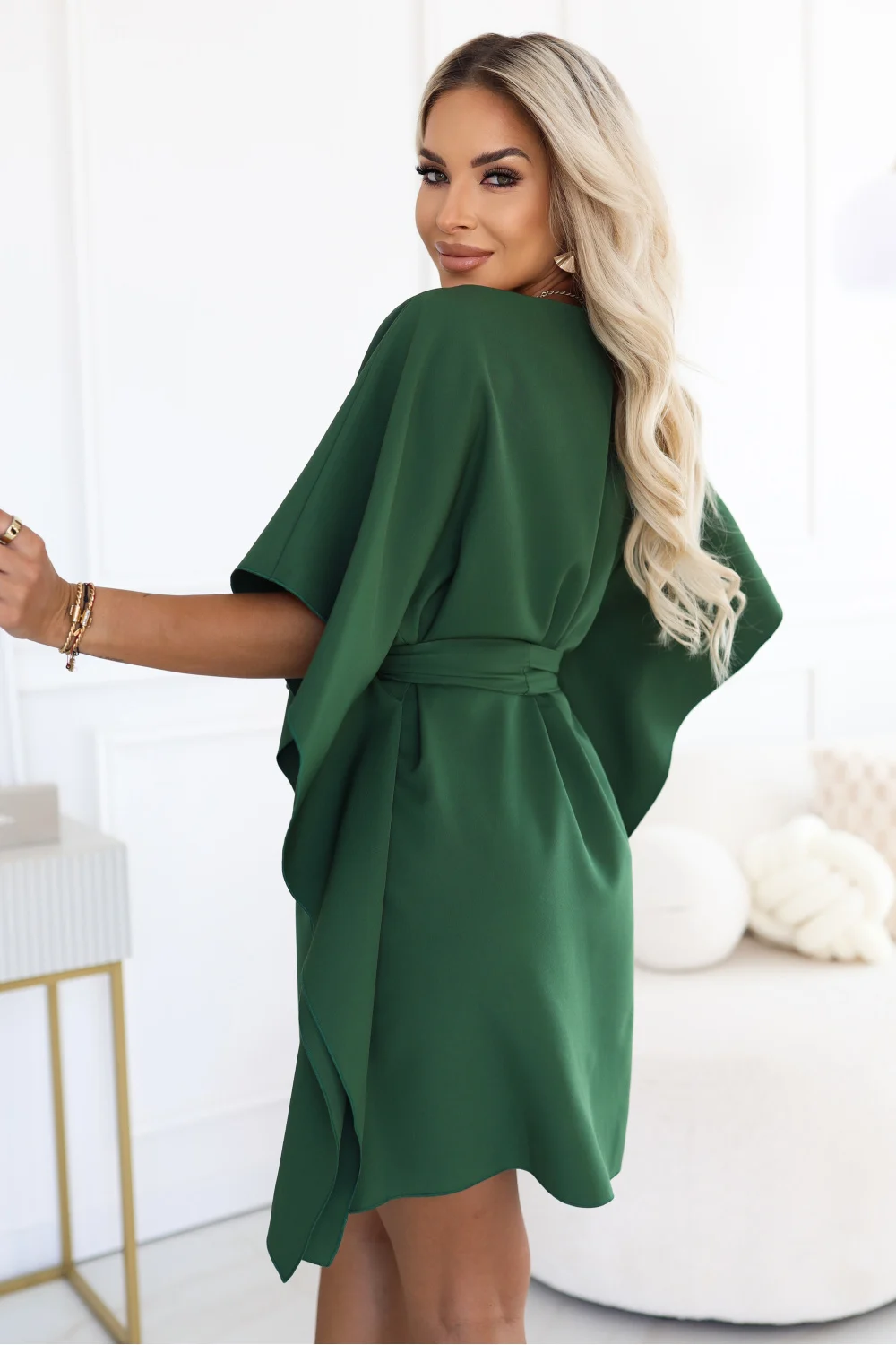 Robe casual verte – Image 3