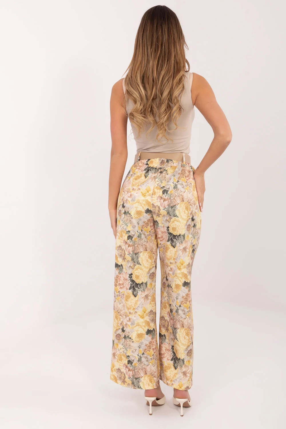 Pantalon large jaune – Image 3
