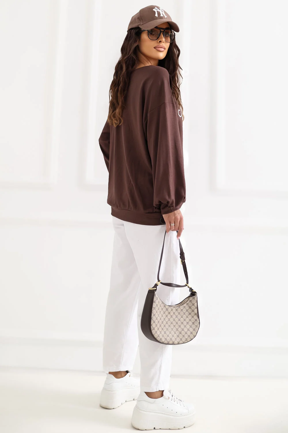 Sweatshirt brun – Image 2