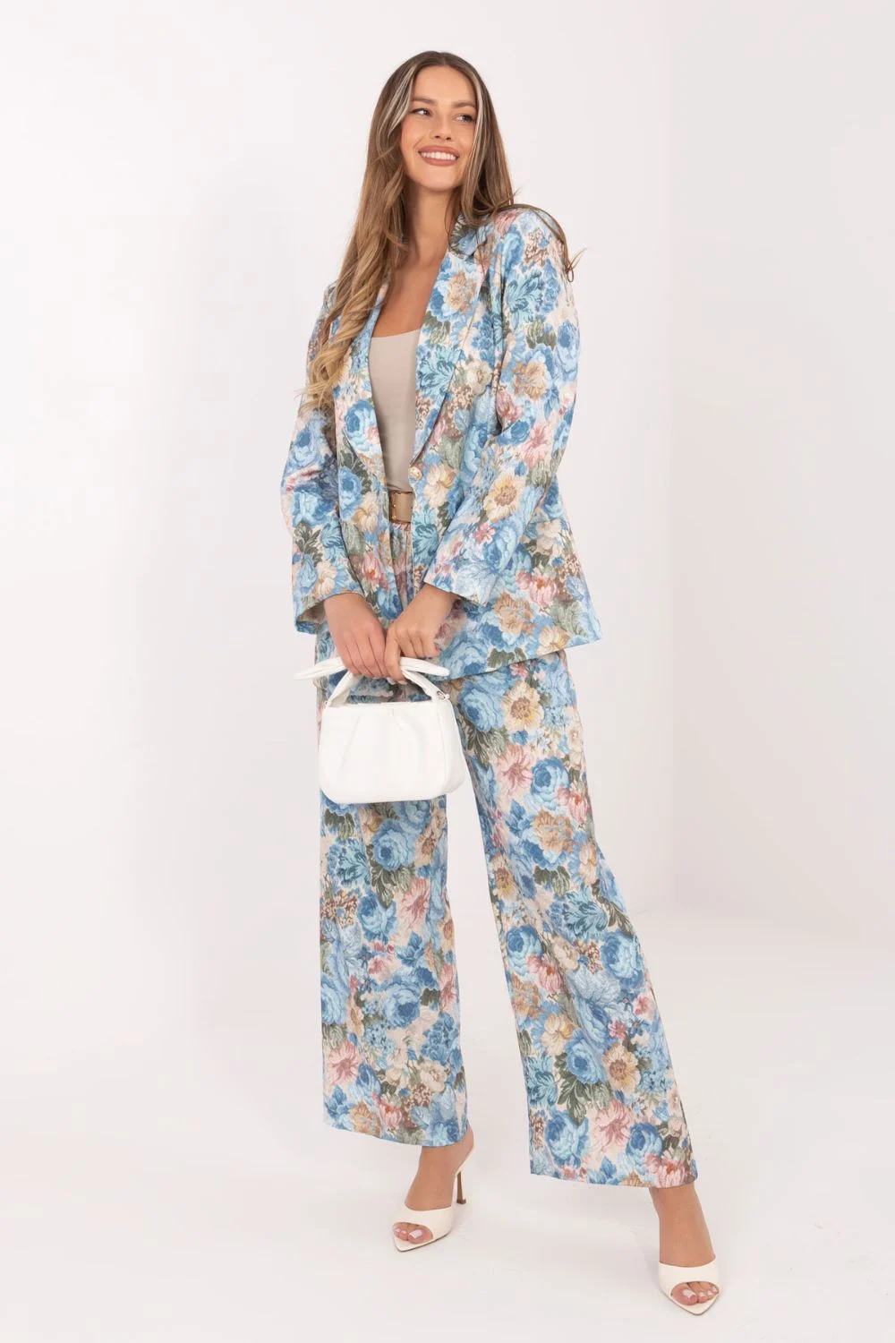 Pantalon large bleu – Image 3