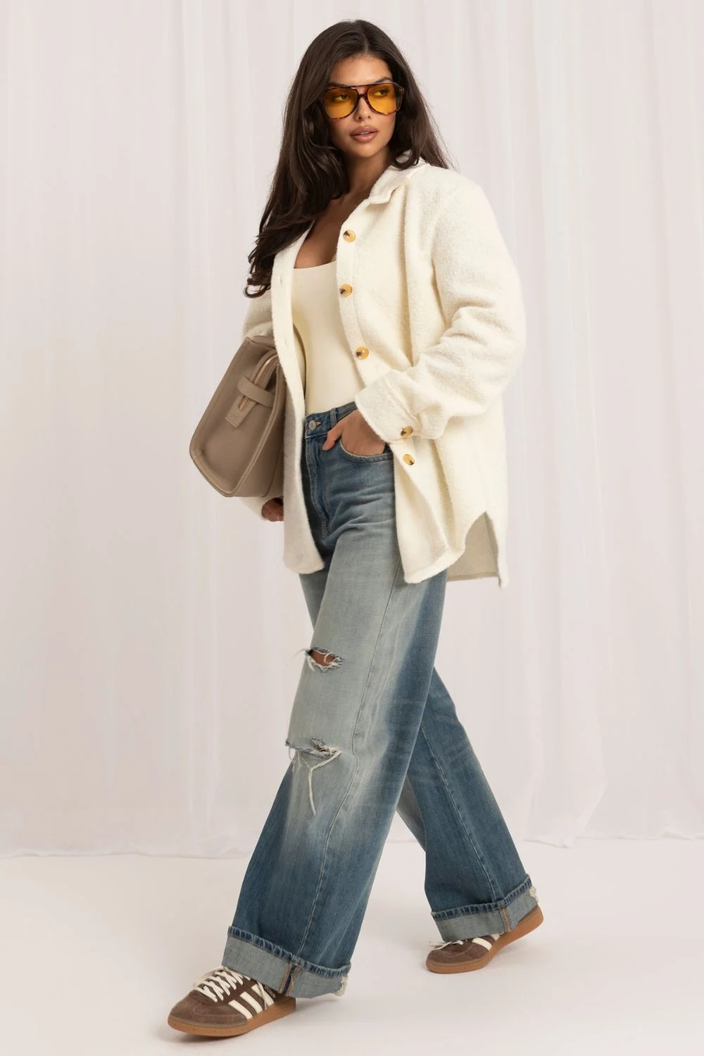 Rue Paris Veste beige