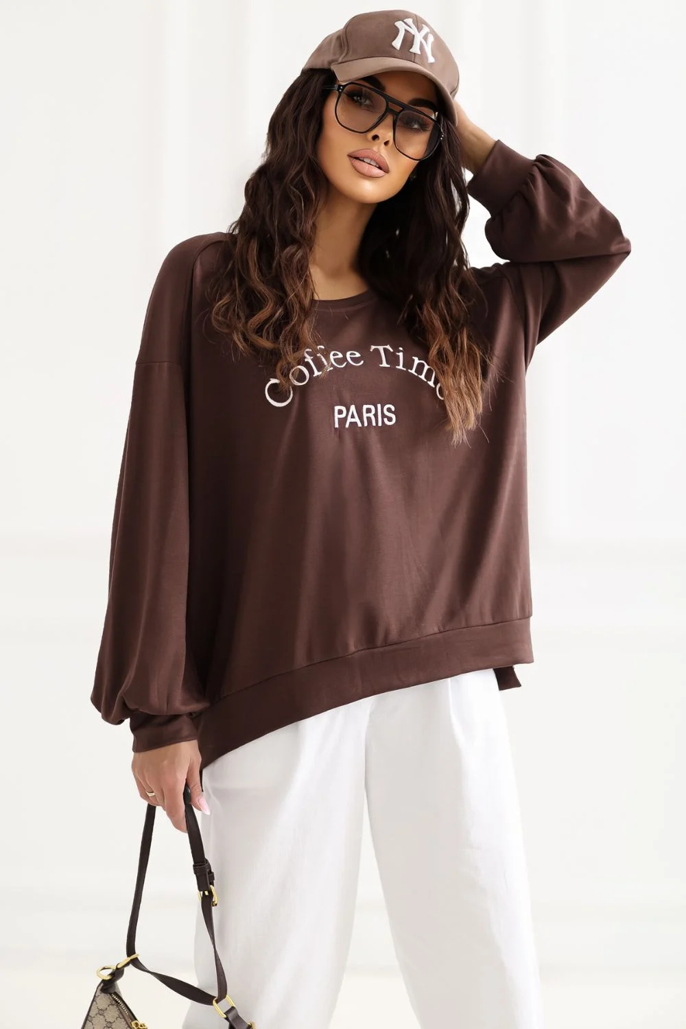 Sweatshirt brun – Image 3