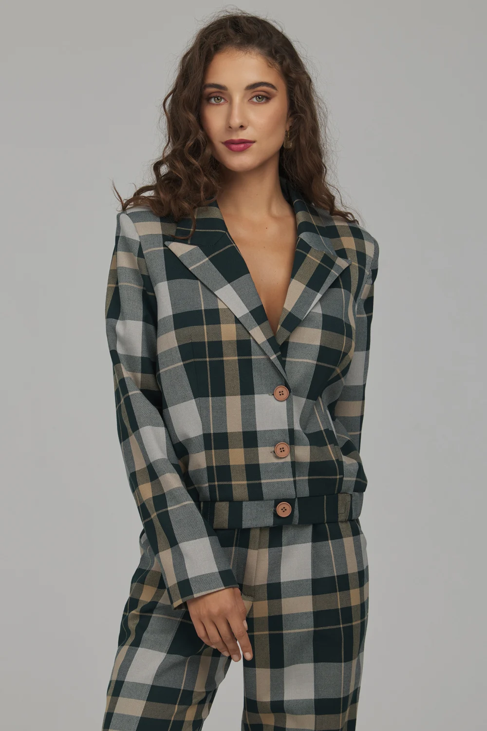 Nife Veste de tailleur multicouleur