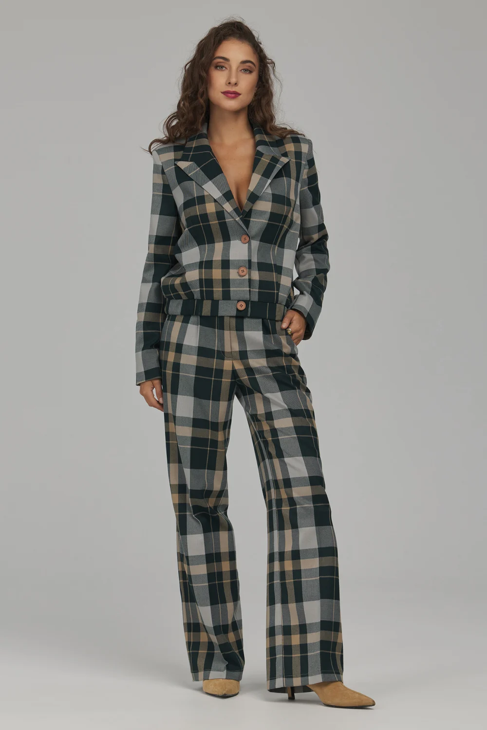 Nife Veste de tailleur multicouleur
