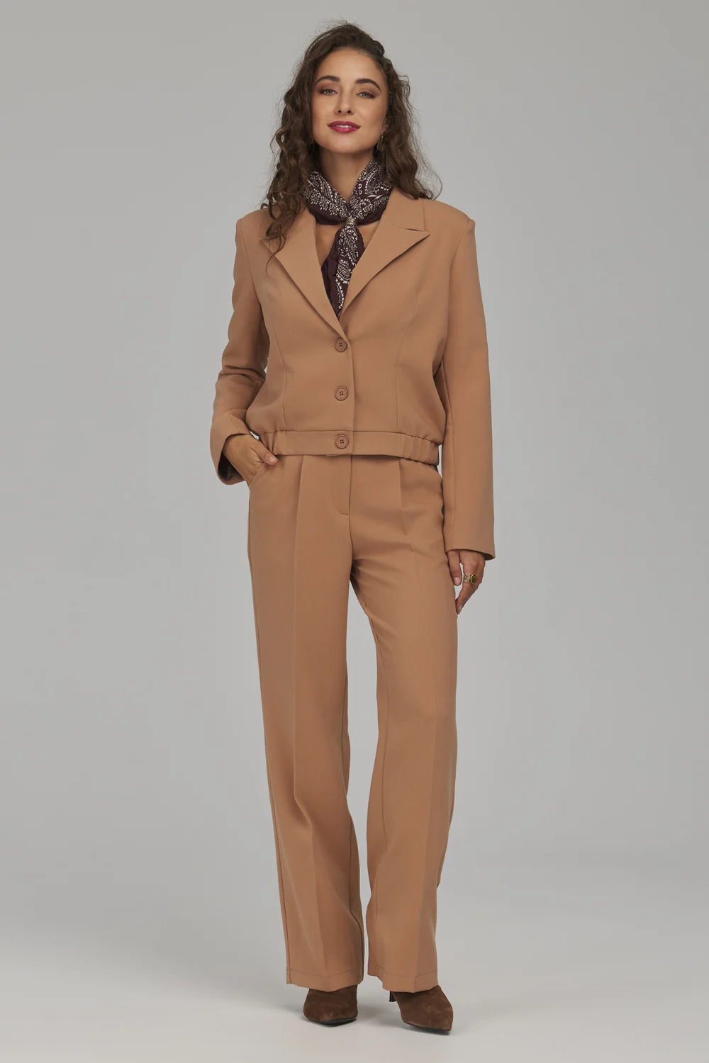 Nife Pantalon brun