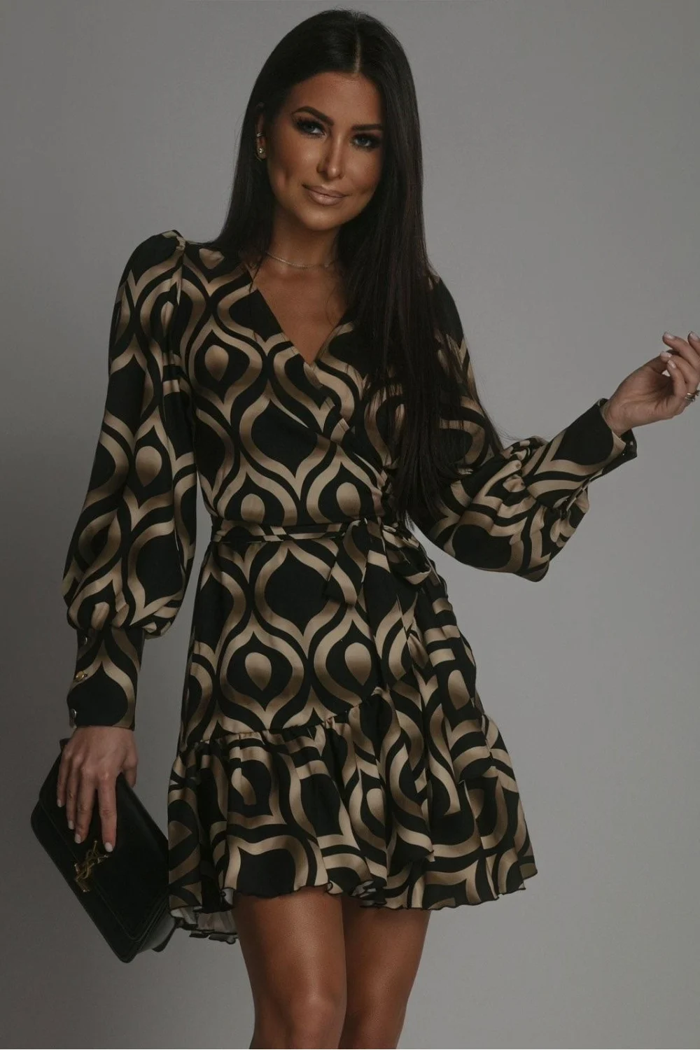 LaBalancia Robe courte multicouleur