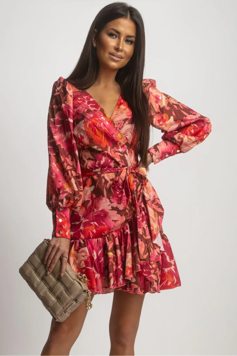LaBalancia Robe courte multicouleur