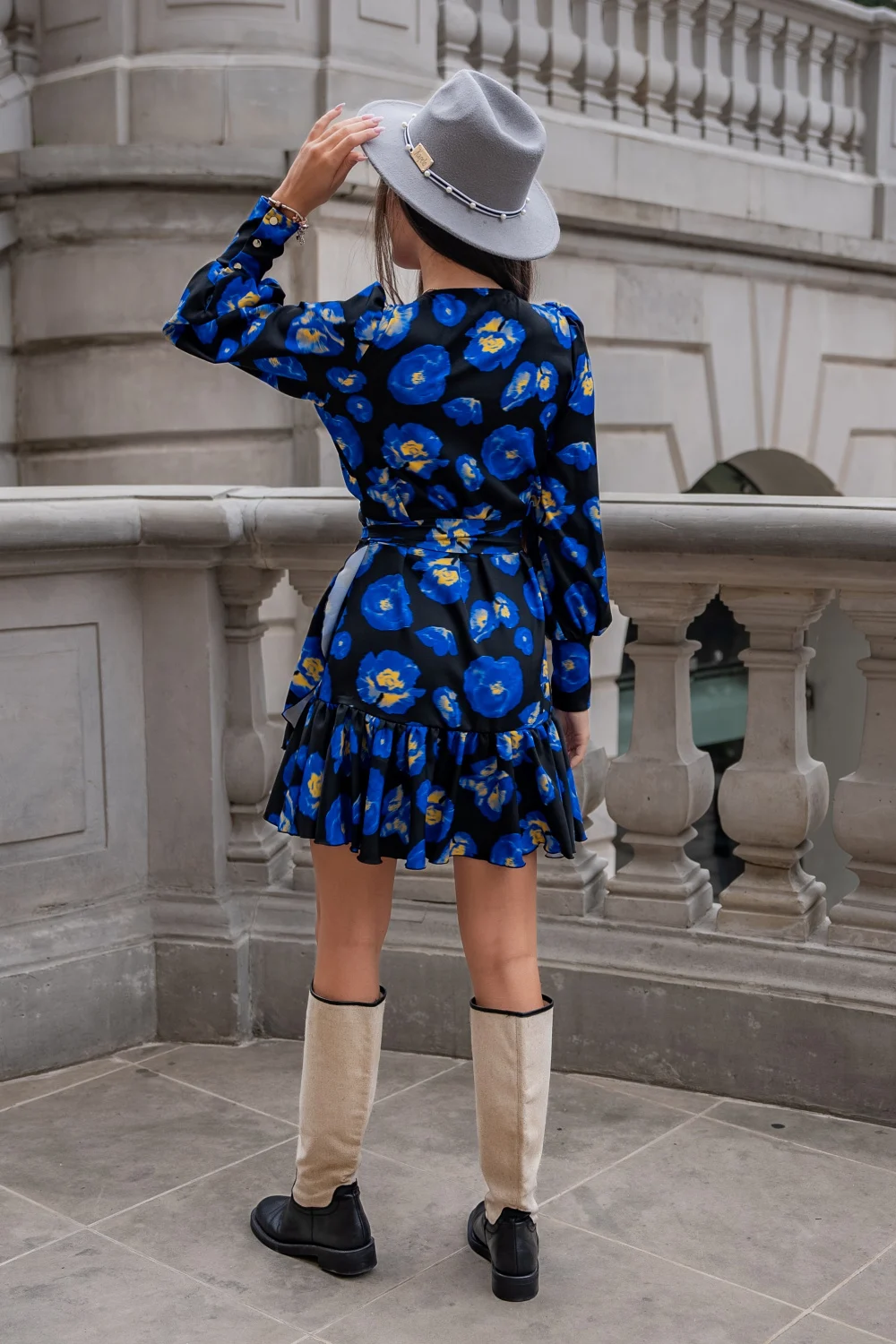 LaBalancia Robe courte multicouleur