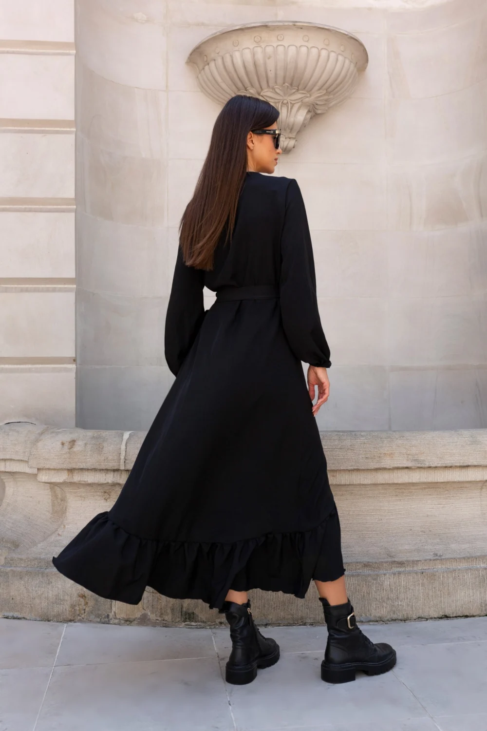 LaBalancia Robe casual noire