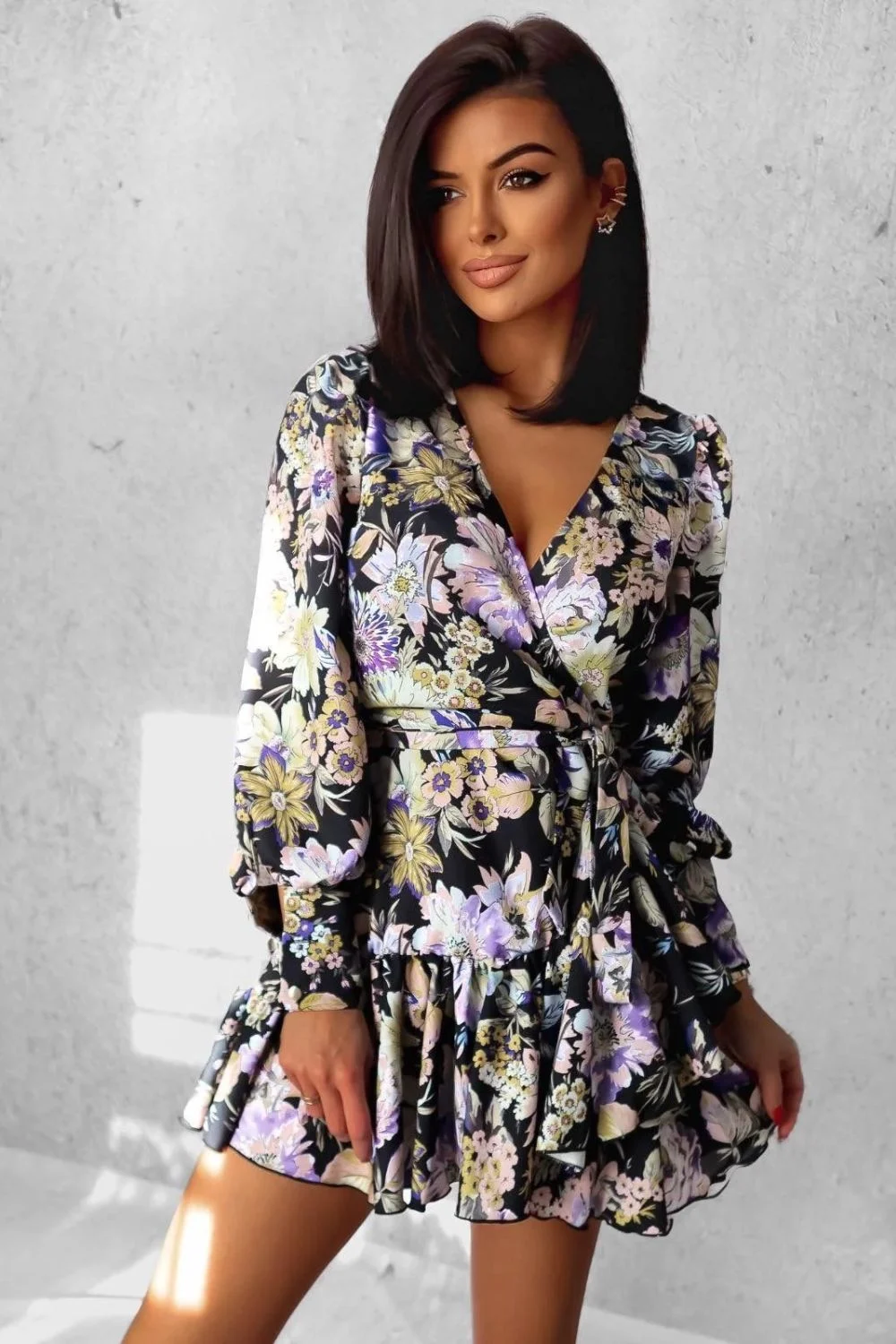 LaBalancia Robe courte multicouleur