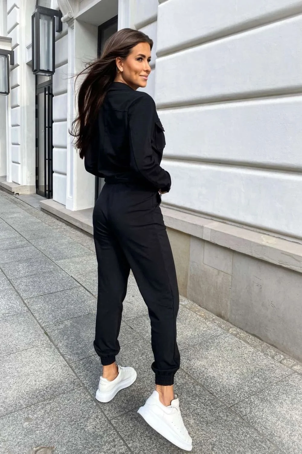 LaBalancia Ensemble sweat noir 3 pièces