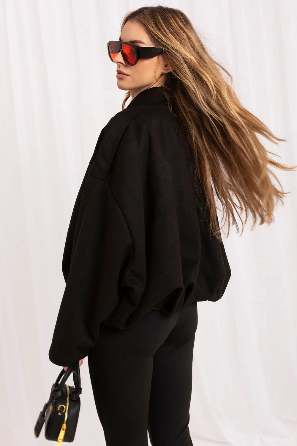 Veste bomber noire – Image 3