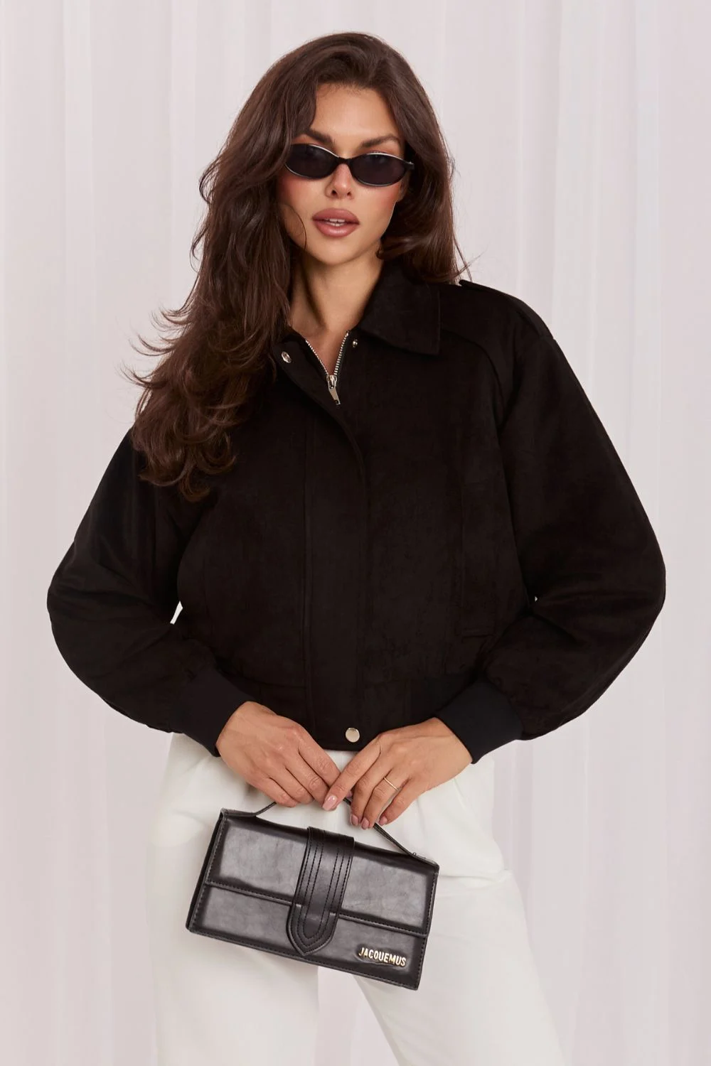 Veste bomber noire – Image 3