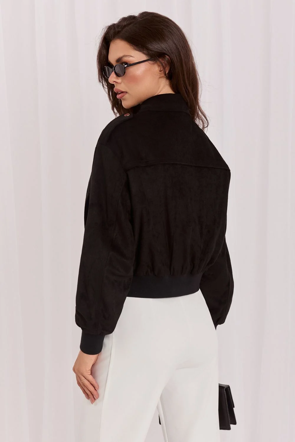 Veste bomber noire – Image 4